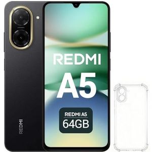 XIAOMI Redmi A5 Smartphone Scherm 6,88"" 120Hz | 32MP Dubbele Camera | 5200mAh | 3GB 64GB | 4G | Black