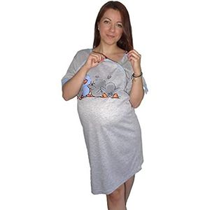 938 Zwangerschaps vrouwen pyjama nachthemd zwangerschap verpleegkunde ziekenhuiskleding