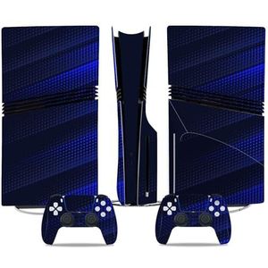 Anti Kras Voor PS5 Pro Skin Disc Edition & Voor PS5 Pro Skin Digital Edition Console Controller Vinyl Cover Skins Wraps Krasbestendig Compatibel 57970 Geen Schuimvorming(Digital Edition)