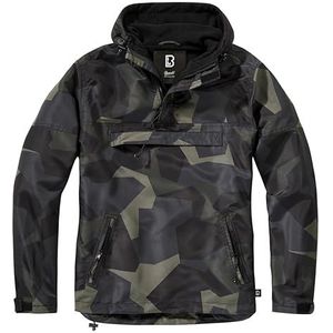 Brandit Windbreaker, veel (camouflage) kleuren, maat S tot 5XL, M90 Darkcamo, 3XL