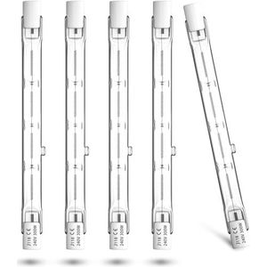 Bonlux - R7S - Lineaire Halogeenlamp - Dimbaar - 118 mm - Warmwit 2800 K - Verpakking van 5