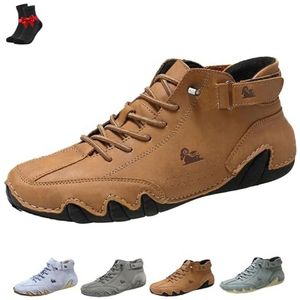 Alpaca Barefoot Shoes,Alpaca - Ergonomische, waterdichte en pijnverlichtende leren Barefoot Shoes for mannen en vrouwen(Light green,49 EU)