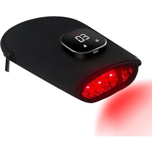 Roodlichttherapie-handschoen voor de handen, roodlichttherapie-handschoen voor gewrichtsontlasting met 5 modi, 80 stuks 660 Nm + 850 Nm ledlicht en 1-3 lichtintensiteiten, voor het verlichten van pijn