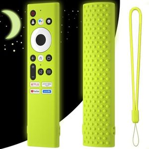 Siliconen Afstandsbediening Beschermende Covers Voor Skyworth 55Q20 TC9010 TC9012 RHA-T2 Voor Haier 55C11 65C10 65C11 55S8GT En Voor Kodak Matrix 55Mt5022 Voor Kodak CAPRO 50CAPROGT5012 (Luminous