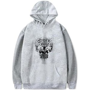 IZGVLELIHN Stardew Valley Hoodies Mannen Vrouwen Mode Hooded Trainingspak Jongens Meisjes Trend Hip Hop Lange Mouw Truien, Grijs, 3XL