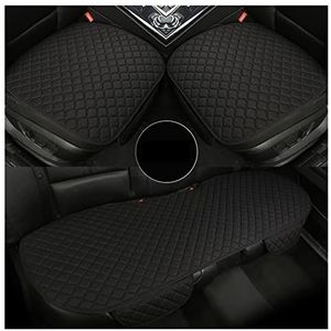 Stoelhoezen Beschermhoezen Voor Mercedes Gla Glc Gle Glk Gls Clk Slc Sl Ml-klasse Glclass V Klasse G Klasse Voor Viano Auto Seat Cover Katoen Linnen Kussen(Zwart)