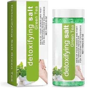 Groene Thee Voetbadzout - Zachte Reiniging En Hydratatie Van Voetzout For Het Voeden, Kalmeren En Verzachten Van De Huid