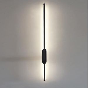 Jadssox LED Lineaire Wandkandelaar Verlichting Zwarte Wandlamp Lange Buis Wandlamp Minimalistische Sconces Indoor Wall Washer Lampen Voor Woonkamer Slaapkamer Hal Decorverlichting