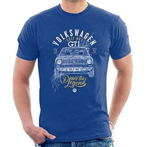 Volkswagen Golf GTI Drive The Legend T-shirt voor heren