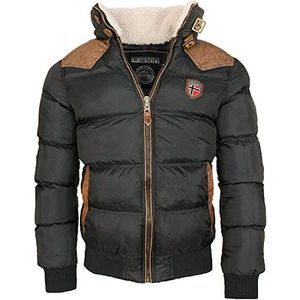 Geographical Norway Warme winterjas, gewatteerde designerjas voor heren