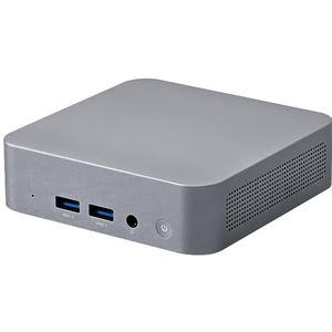 KINGDEL Mini-pc, Core i7-1185G7 tot 4,8 GHz met 32 GB DDR4 RAM, 512 GB NVMe SSD, Wi-Fi6E + BT5.2, 2 volledige functies, HD type C-ondersteuning 4 visualisaties voor bedrijf, thuis, kantoor