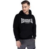 Lonsdale London Wolterton Trui met capuchon zwart L 60% katoen, 40% polyester Street wear