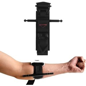 Tactische Tourniquet Met Één Hand, Bevestigingsstang Van Aluminiumlegering, Lengte 106 Cm, Tijdregistratie, Afneembare Gesp, For Eerste Hulp In De Buitenlucht En Spellen(50pcs)