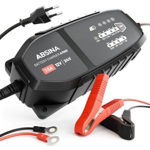 Absina 301015 - Druppellader - 12 V en 24 V - 7.5 A - Volledig Automatisch