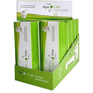 ApaCare remineraliserende tandpasta 12 x 75 ml tandpasta met medisch hydroxyapatiet en fluoride