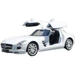 1:24 Voor Mercedes-Benz SLS Legering Auto Diecasts & Speelgoedvoertuigen Auto Model Speelgoed Voor Gift (Color : B, Size : With box)