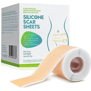 Siliconen litteken tape siliconen litteken tape rol herbruikbare professionele litteken verwijdering vel geschikt voor C-sectie chirurgie brandwonden Kairod Acne