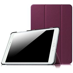 Fintie Hoes voor Samsung Galaxy Tab A 9,7 inch T550N, T555N tablet-pc, ultraslank, superlicht, standaard, SlimShell cover, beschermhoes, etui, met automatische slaap-waakfunctie, paars