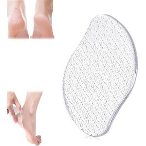 Cheekyglo glazen voetvijl, gehard glas, eeltverwijderaar