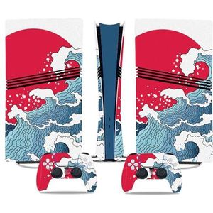 Voor PS5 PRO Skin Digital Edition Console En Controller Vinyl Cover Skins Wraps Krasbestendig, Compatibel Met Voor PS5 Digital Edition Pro 86694 Geen Schuimvorming Bubbelvrij