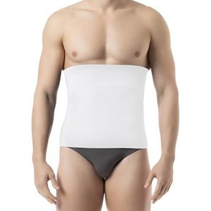 FarmaCell Man 405 (Wit, 4XL) Rug versterkende en corrigerende band voor Mannen