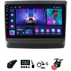 22,9 cm (9 inch) Android 12 Autoradio 2 DIN voor Isuzu D-MAX DMAX 2020 met achteruitrijcamera, stuurwielbediening, Bluetooth, GPS, Navi CarPlay, draadloos (grootte: S100 1+32G)