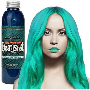 Turquoise haarverf Headshot Turquoise jersey, semi-permanente haarkleuring, 150 ml