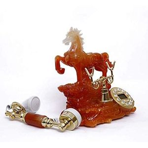 Telefoon Mode Ideeën Europese Pastorale Retro Telefoon Hotel/Home Vaste lijn, Rood