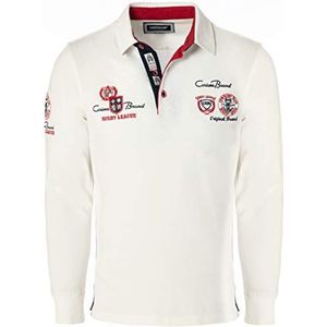 Carisma - Poloshirt - Wit - Lange Mouwen - Regular Fit