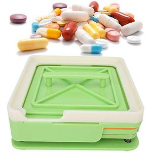 Capsulevulmachine - Grasgroen - Handmatige Capsulevuller voor Maat 0 - 100 Gaten
