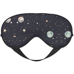 Galaxy Slaap Eye Mas Bijgewerkt Ontwerp Licht Blokkerende Night Eye Blinder Mannen Vrouwen Shift Werk Reizen