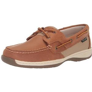 Eastland Women's Solstice Boat Shoe, Peanut, 6.5