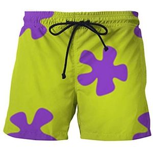 Zomerse casual shorts voor dames en heren, 3D Patrick Star, Color As Picture2, 3XL