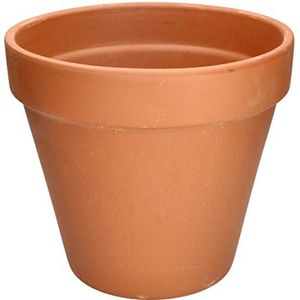 KOTARBAU® Bloempot van terracotta diameter 29 cm bloempot met rand voor binnen en tuin