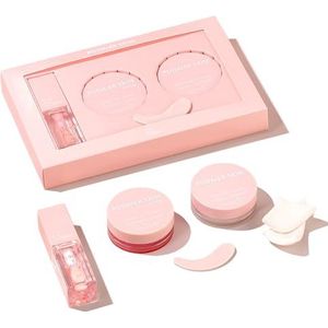Set van 3 lippenverzorging, exfoliërende lipsuiker, scrub lipmasker en plumping lipolie lippenverzorgingsproducten