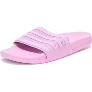 adidas Unisex Adilette Comfort Slide Sandal, Preloved Purple/Preloved Purple/Preloved Purple, 14 US Men