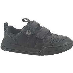 Clarks Laser Cross K Jongens Schoolschoenen Zwart Leer, Zwart leder, 1 UK