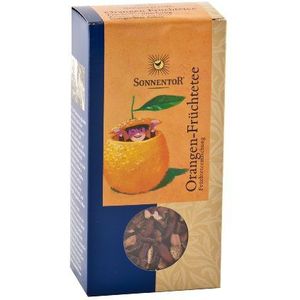 Sonnentor Oranje vruchtenthee los, per stuk verpakt (1 x 100 g) - Bio