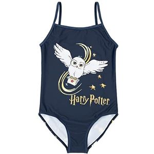 Harry Potter Swimsuits Meisjes Hogwarts Bourgondië of Navy Hedwig Swimwear 10-11 jaar
