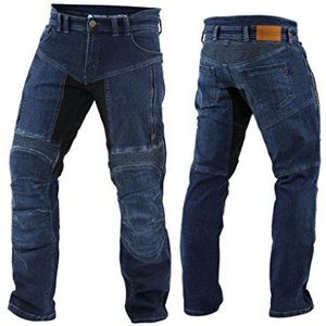 Trilobite Motorfiets Mannen Jeans - Zwart, 8999900044687 rit-stijl 34 Long Lichtblauw