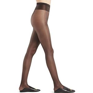Wolford Neon 40 denier semi-ondoorzichtige glanzende panty voor vrouwen, Zachte cacao, L