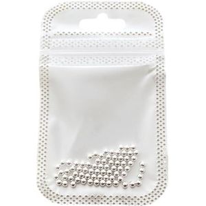 Nagels kaviaar kralen metalen nagel kralen micro Pixie-kralen voor Nail Art Decoraties Nail Art Steel Ball Metal Nail Art Ball Ball Bead