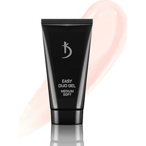 K Professionele Acrylgel - Poly Nail Gel 30ml - Opbouwgel voor Nagels UV LED - Builder Easy Duo Gel Medium Soft Art 04