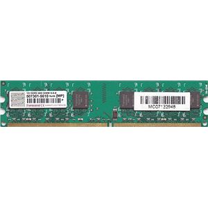 Transcend JM800QLJ-1G Jet Ram werkgeheugen 1GB DDR2 800 DIMM CL 5