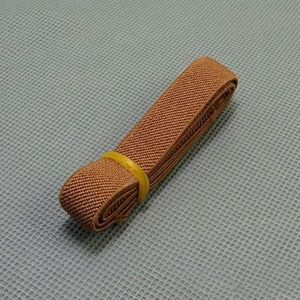 5/10M 15mm 3/5'' Nylon elastische band rubberen tape singels DIY ondergoed broek stretch riem spandex bands naaien accessoires-roodbruin-15mm-10meter