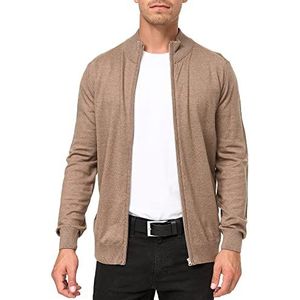 Indicode - Lau Cardigan - Gebreid Vest - Beige Mix