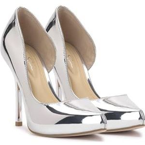 Jessica Simpson Vrouwen Talour Stiletto Pump, Zilver, 35 UK, Zilver, 38 EU