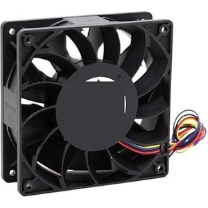 TFC1212DE voor delta 120mm DC 12V 5200RPM 252CFM voor Bitcoin Miner Krachtige serverbehuizing AXIALE koelventilator