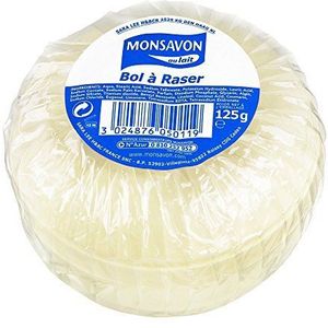 Monsavon Scheerschaal, voor een traditionele scheerbeurt, voor alle huidtypes, 125 g