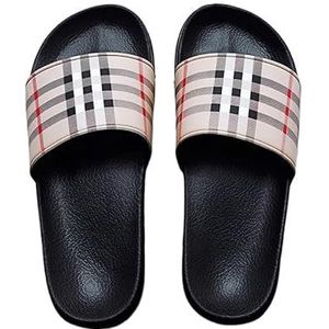 Heren Dames Slippers Comfortabele Platte Bodem Heren Zomer Slippers Outdoor Antislip Strand Slippers Casual Heren Slippers (Color : 0Khaki, Size : 39)